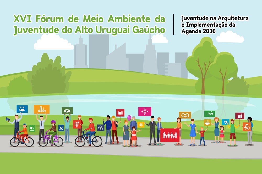 Ir para  <p><big>O Curso de Ci&ecirc;ncias Biol&oacute;gicas da URI promoveu, de 7 a 9 de junho, o XVI F&oacute;rum de Meio Ambiente da Juventude do Alto Uruguai Ga&uacute;cho. O evento, realizado atrav&eacute;s do...